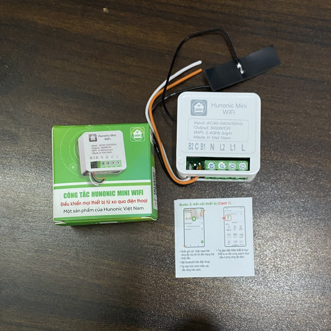 Công tắc thông minh Hunonic Mini Wifi