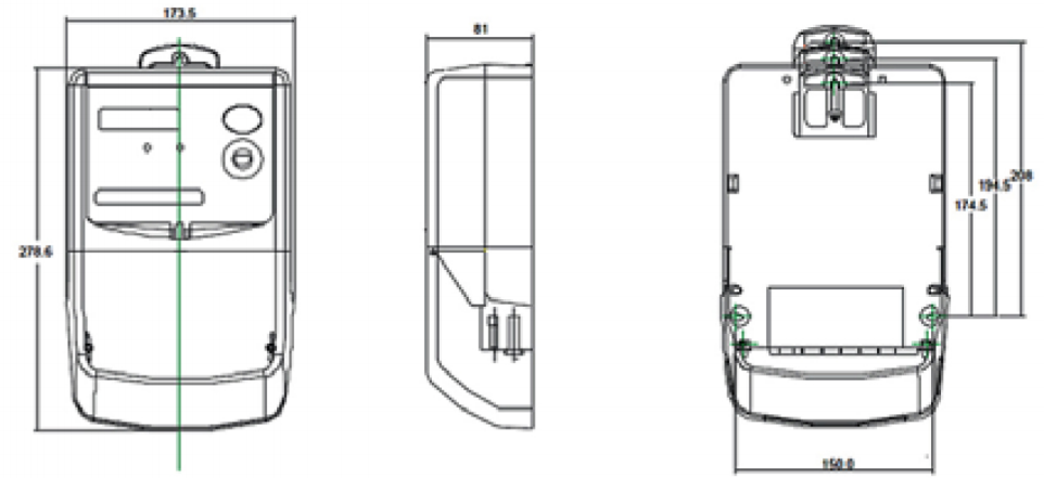 Công tơ điện tử 3 pha ELSTER A1700 