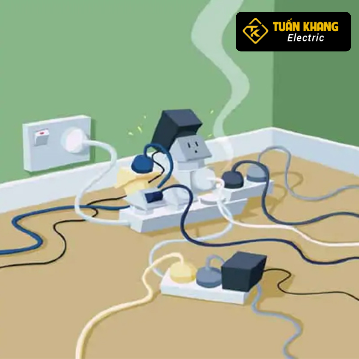 Sử dụng thiết bị điện một cách an toàn cho gia đình