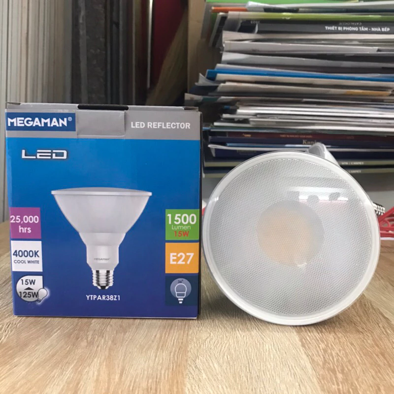 Bóng đèn LED PAR Megaman PAR30/PAR38 tiết kiệm điện