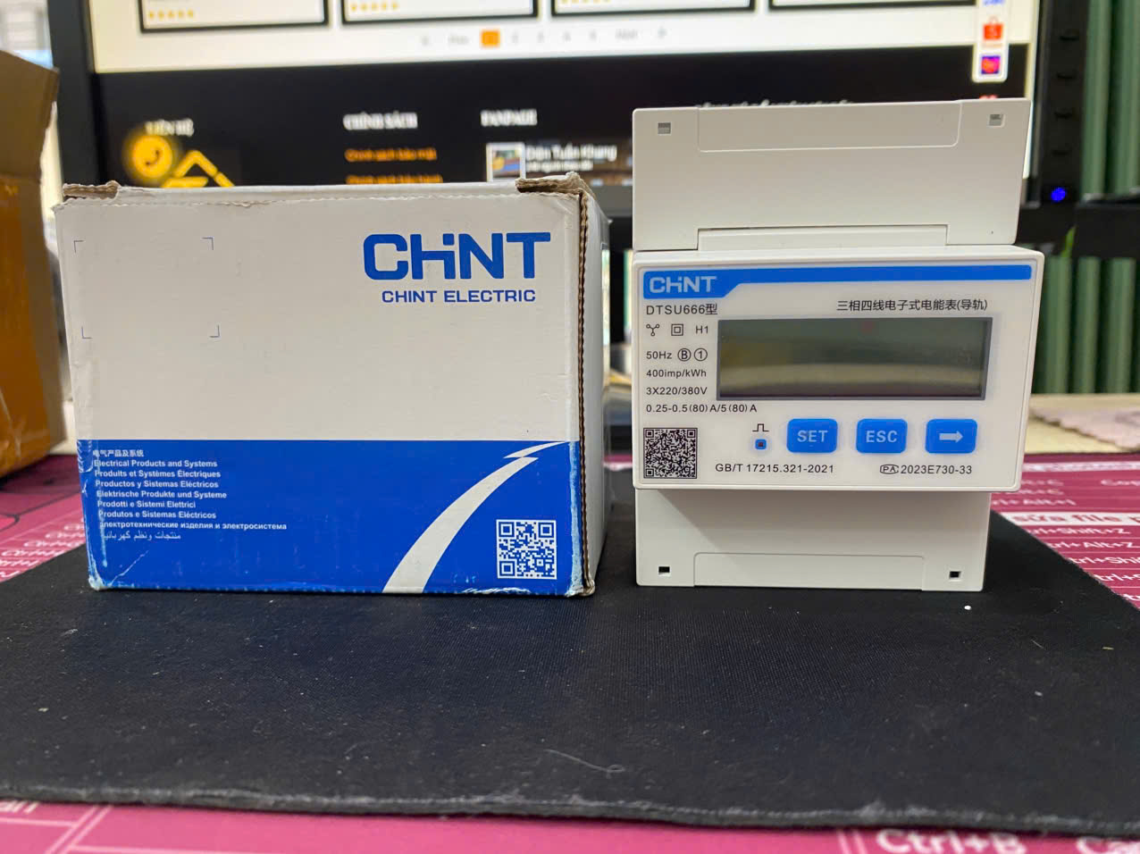 công tơ điện tử 3 pha